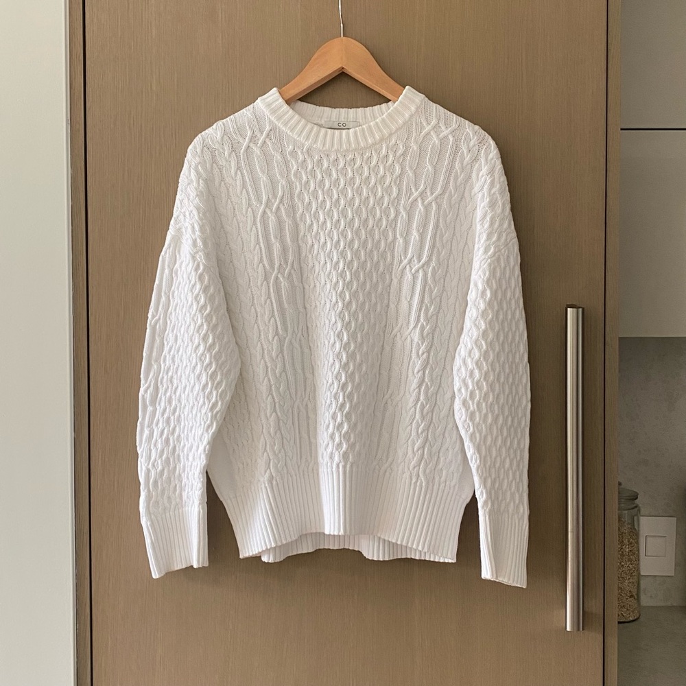 CO cable knit sweater